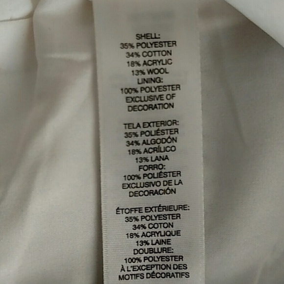 White House Black Market Tweed Boot Mini Skirt In Black Ecru Grey Size 4 NWT - Picture 5 of 8